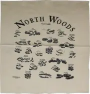 New North Woods Field Guides Animal Scat Bandana Tan SCAT-BANDANA-BEIGE