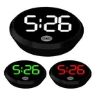 1*Car Dashboard Digital Clock Car Vent Clocks Watch Touch-Activated Time Display
