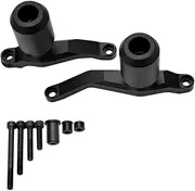 motokano Motorcycle Frame Slider Protector Engine Slider Compatible with T-RIUMPH Trident 660（2021-2023） Tiger Sport 660（2021-2023）(Standard Black)