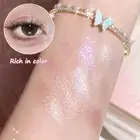 Pearlescent fine glitter highlighter dazzling smart eyeshadow palette