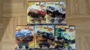 2019 Hot Wheels Premium Desert Rally Set of 5