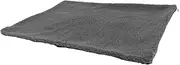 ERINGOGO Pet Warm Blanket Heating Blanket Outdoor Pet Heating Pads for Cats Cat Warming Mat Dog Accessories Kitten Supplies Grey Lambswool