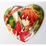 ~出清小館~現貨 日版 IDOLISH7 偶像星願 I7 七瀨陸 GARDEN TEA CAFE 胸章 徽章 55MM