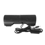 1 Pair Mini USB Powered Line Control Stereo Clip-On Speaker for Notebook Laptop