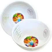 Portion Perfection Measuring Bowls, PORCELAIN, Set of 2 | Portion Control Diabet
