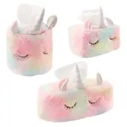 3 Pcs Tissue Box Car Cartoon Tissue Box Car Paper Box Decorative Tissue Box Cover Bathroom Tissue Holders