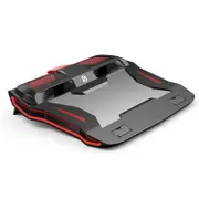 Dual Fan Laptop Radiator - Red Light