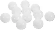 Kisangel 24pcs Mini Foosball Balls Replacement HIPS Table Soccer Balls for Tabletop Game Glossy Finish for Fun Accessory for Game Rooms and Parties