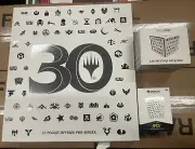 NEW Ultra Pro Binder, Deck Box, Sleeves Magic The Gathering 30th Anniversary MTG