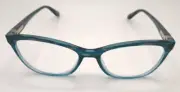 Foster Grant AVIANA TEL Womens Blue Reading Glasses +2.00 w/ Case NEW
