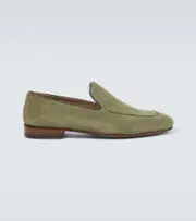 [Manolo Blahnik] Manolo Blahnik Truro suede loafers AU 9 green