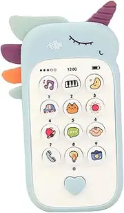 Sosoport Simulated Phone Musical and Educational Phone for Non Battery Design Safe for Hands for Early Learning and Sensory Play