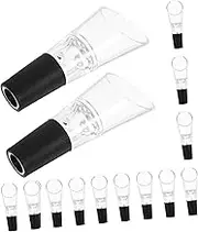 Alipis 24-Piece Wine Decanter Kit Stopper Aerator and Cleaning Balls Enhance Wine Aroma Serve Effortlessly
