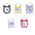 1X Twin Bell Alarm Clock Vintage Retro Loud Clocks Battery Bedside Desk Analogue