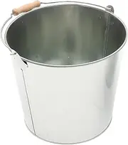 Metal Fireplace Ash Bucket Outdoor Incinerator Large Metal Bucket Fireplace Ash Holder Fireplace Ash Pan Handheld Paper Burner Reusable Burn Bucket Incinerator Burn Barrel