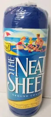 The Neat Sheet Single Roll Ground Cover Beach Picnic Auto Blanket New In Package