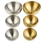 Korean Fruit Salad Bowl 304 Stainless Steel Food Container Kitchen Tableware