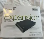 Seagate Expansion Desktop 4TB External Hard Disk Drive HDD USB 3.0 STBV4000100