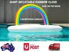 Lazydayz Giant Pool Float Inflatable Lounger Bed Ring Raft Pool Swimming Beach
