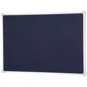Quartet Felt 120x90cm Pinboard Office/School Bulletin Board w/ Aluminium Blue