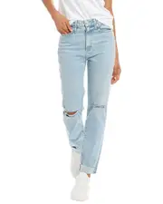 LE JEAN Lara Voyage High-Rise Slim Jean