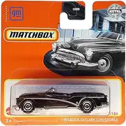 Matchbox - 1953 Buick Skylark Convertible - MB 83/100 - HFR61 - Short Card - Black - GM - Superfast Lesney - Mattel 2022-1:64