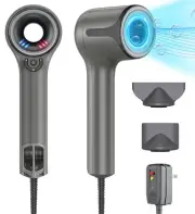 Ionic Blow Hair Dryer, 110000 RPM High-Speed Brushless Motor Negative Ionic D...