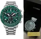 Citizen Promaster Sky CB5004-59W Green Radio Eco-Drive Direct Flight Watch Men