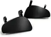 Rotary13B1 Exterior Aluminum Door Handles for Mazda 1993-2002 RX-7 FD3S RX7 3rd Gen - Black