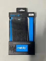Mobily Leather Flip Phone Case for the iPhone SE, 5 & 5S