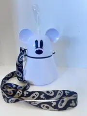 New Disney Mickey Mouse Ghost Halloween Plastic Water Bottle Disneyland Oogie