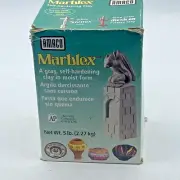 Amaco 47336W Marblex Self-Hardening Clay 5 Pounds New Open Box