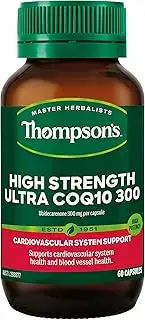 Thompson's High Strength Ultra CoQ10 300mg, 60 Count