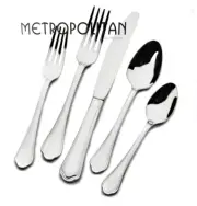 Metropolitan by Holister Florence Stainless Steel 20pc Flatware Service for 4