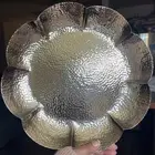 Vera Wang Wedgewood Vesta Silver Hammered Serving Platter/ Tray