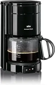 [Braun] KF47 BK 10-Cup Coffee Maker, 220V (Non-USA Compliant), Black