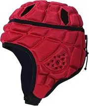 Colaxi Kids Rugby Helmet Rugby Headgear Soft Padding Rugby Headguards Shell Football Helmet for Soccer Sports Pitcher Special Needs