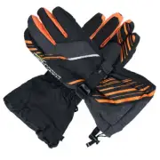 KATAHDIN GEAR GUNNER GLOVES BLACK/GREY/ORANGE - X-SMALL