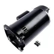 B2840 Square Flange Up-Rated Pool and Spa Pump Motor 2.5 HP 230V Threaded Shaft