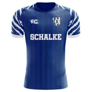 2019-2020 Schalke Fans Culture Home Concept Shirt Blue 5XL