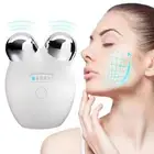 Microcurrent Face Lift Machine Double Chin Remover Electric Face Roller For Faci