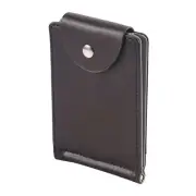 Ultra-thin Slim Men Leather Money Clip Wallets ID Credit Card Holder Coin5053
