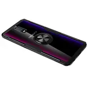 Coque Case for Oppo R17 Transparent Ring Stand Shell Shock Proof Hard Capa Case Cover Funda