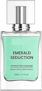 Cologne 50ml Fresh, Natural, Long-lasting Fragrance, Date Atmosphere Portable Perfume, Floral And Fruity Men's Perfume(1pc 50ml)