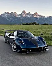 1:18 BBR PAGANI IMOLA CARBON BLUE No MR D&G AMALGAM PEAKO FRONTIART H&H 33/200