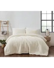 Brooklyn Loom Marshmallow Sherpa Comforter Set