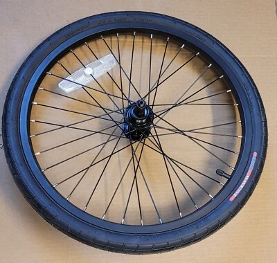 20" Rear Bicycle Wheel for 5, 6 or7 Spd, W/ tire, tube, alloy rim & hub QR-NEW