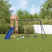 Outdoor Playset Solid Wood Douglas,Swing Sets & Playsets 35.23KG-3155823