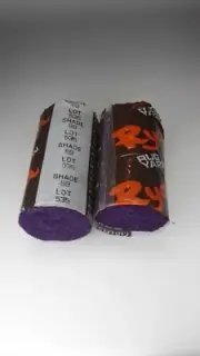 ⭐Lot Of Two Sirdar Rya Rug Yarn 4 Inch Purple Lot 535 Shade 69. (F3
