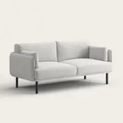 Recess Double Sofa | Office Sofa | Collaboration | Office Lounge, Cloud White